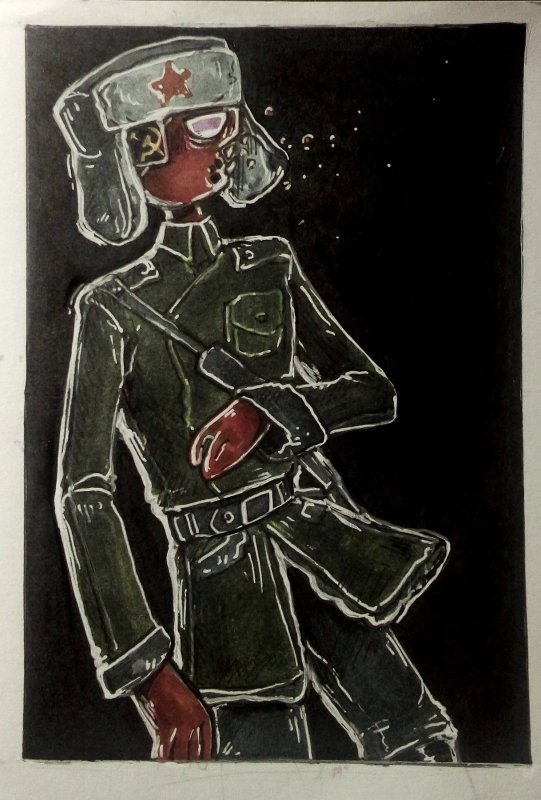 Советский Союз арт Countryhumans