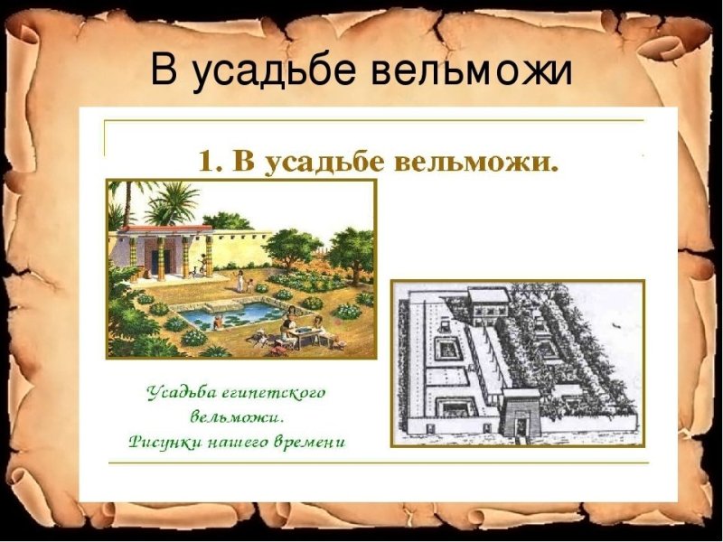 Египетский сад план