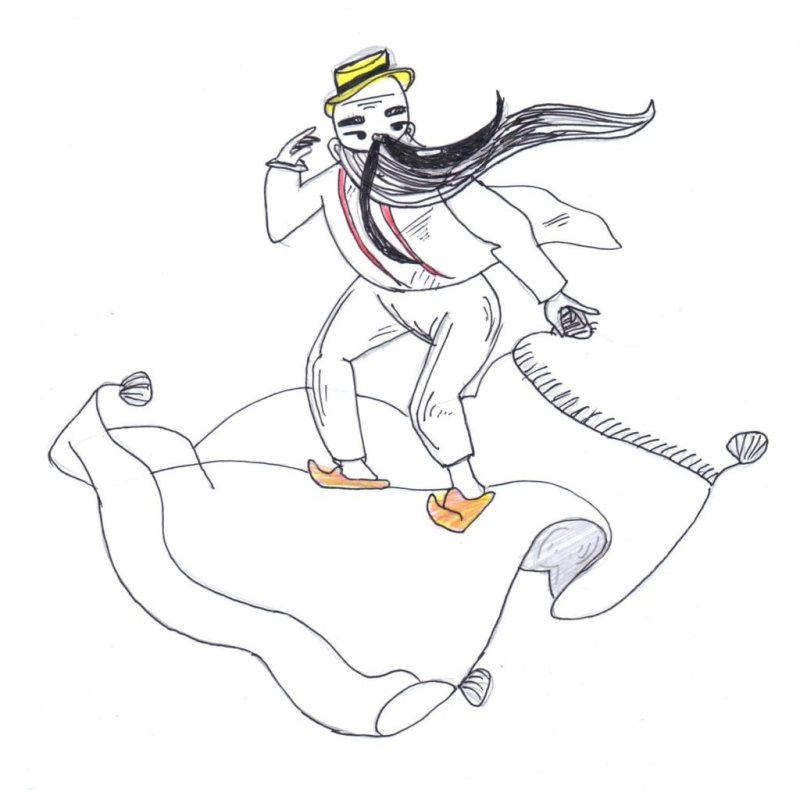 Лагин старик Хоттабыч раскраска