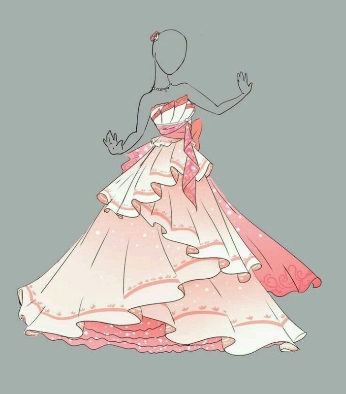 наряды для рисования