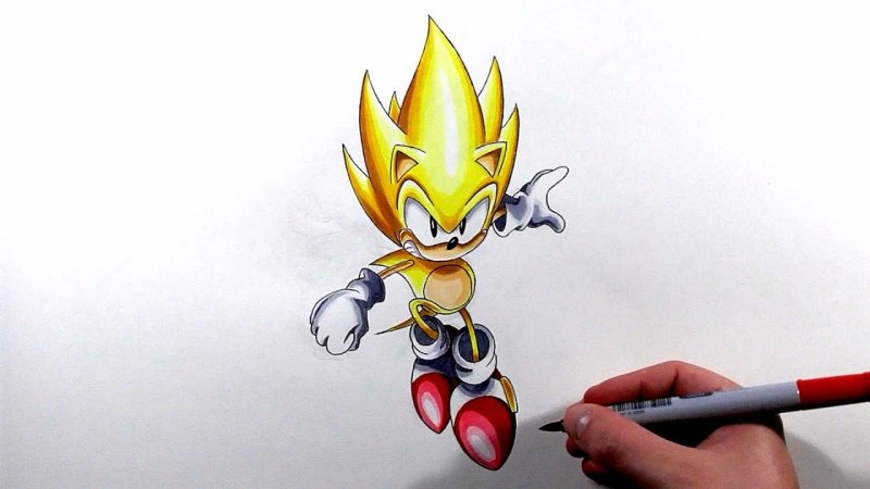 Classic super Sonic