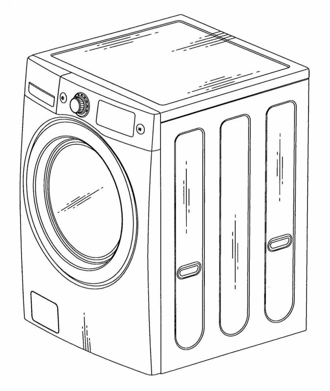 Стиральная машина рисунок для детей