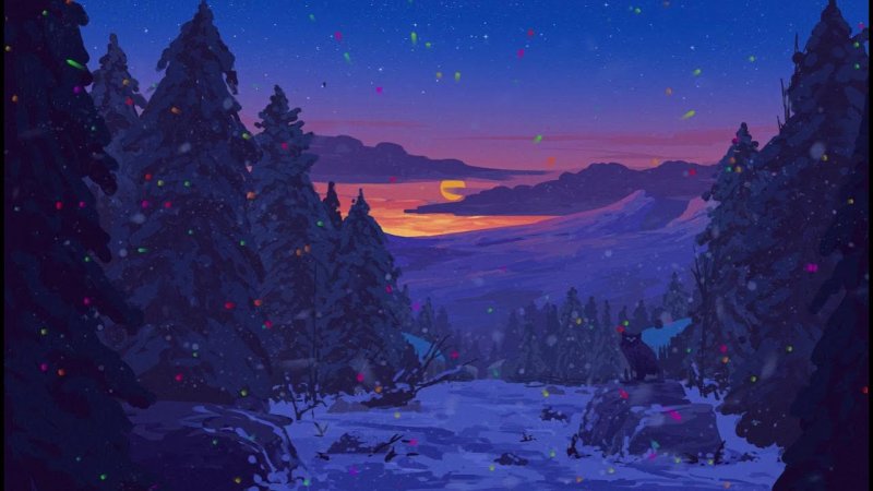 Снег арт
