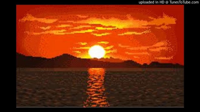 Пиксельное море