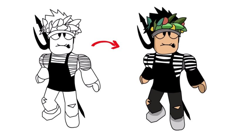 Рисунки из Roblox