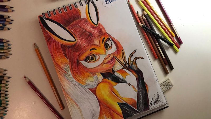 Рисование фломастерами и карандашами