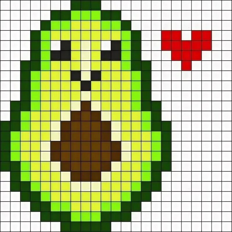 Красивые рисунки по клеточкам