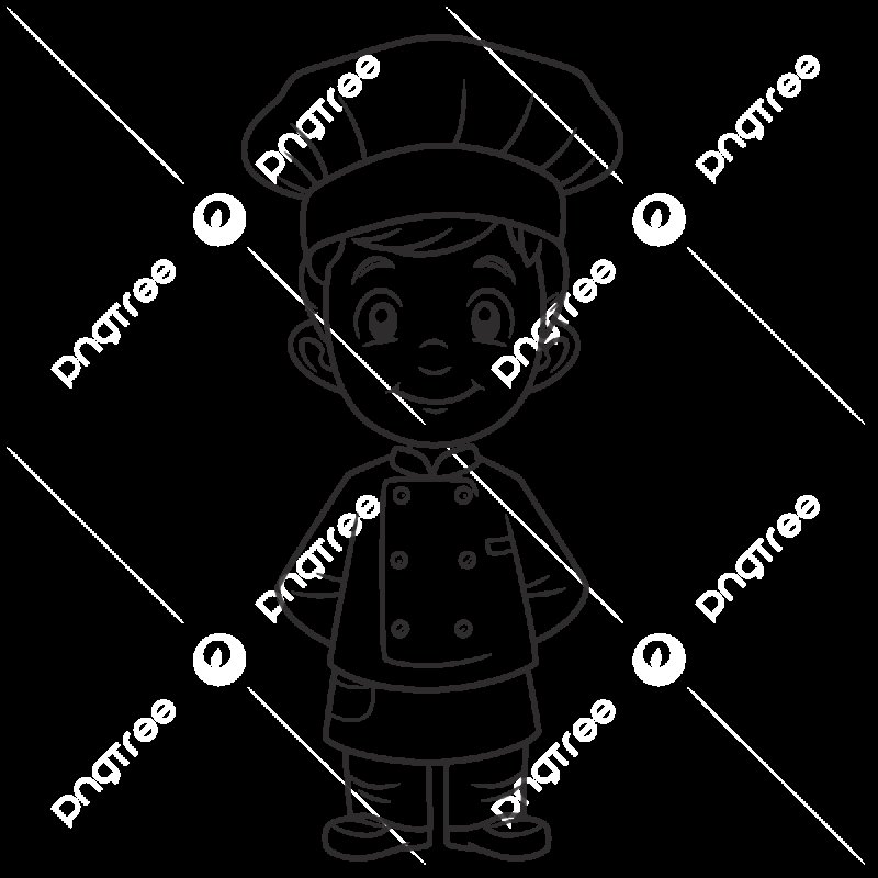 Повар рисунок