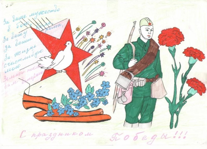 Рисунки на военную тему
