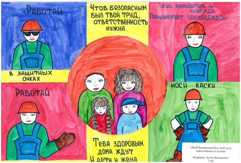 безопасность труда рисунки