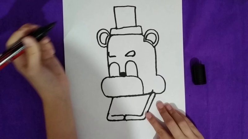 Нарисовать Фредди