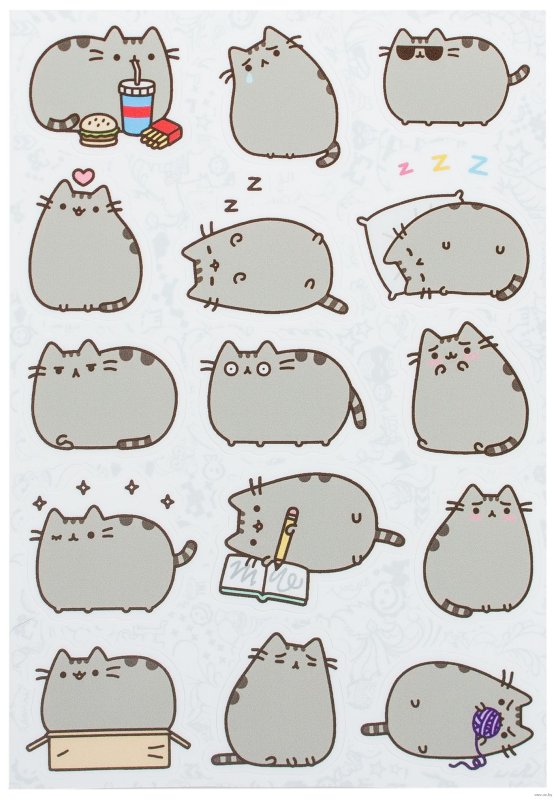 Наклейки котики