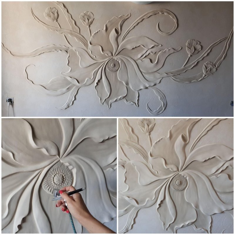 Барельефы из гипса
