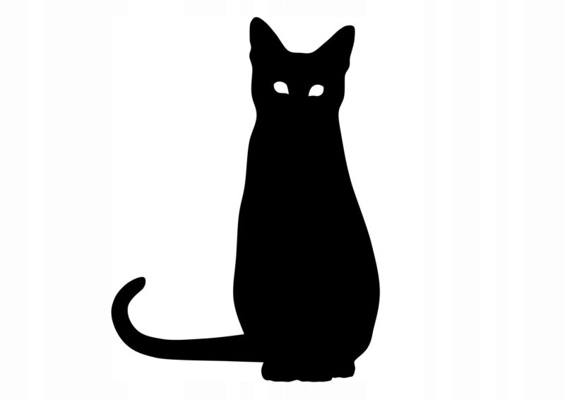 Силуэт кота