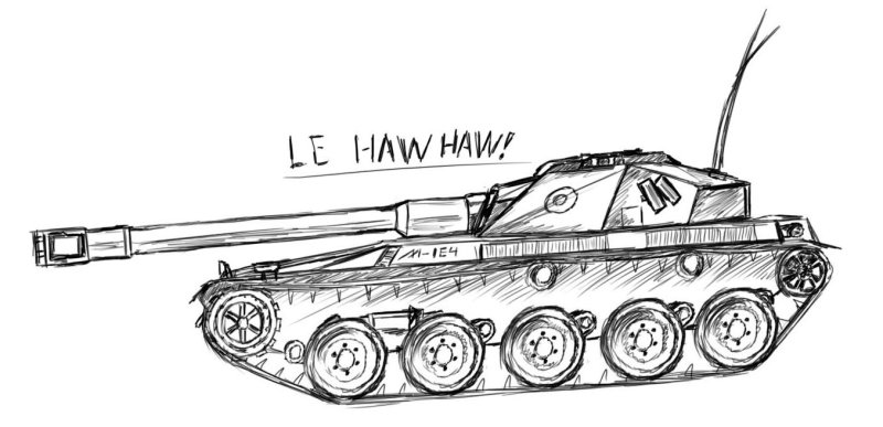 Танк AMX ELC bis чертеж