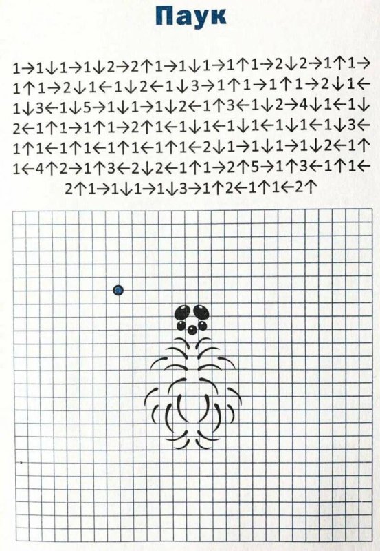 Рисунки по стрелочкам