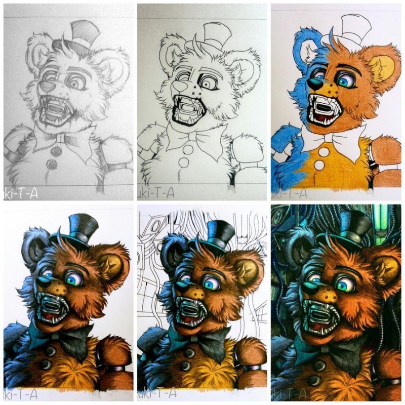 FNAF скетчи
