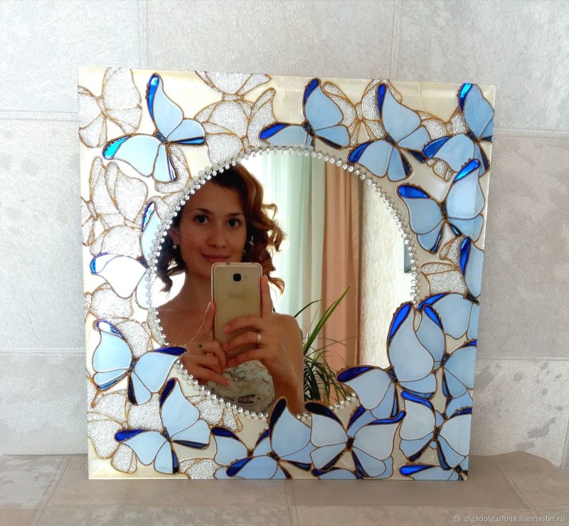 украшение зеркала