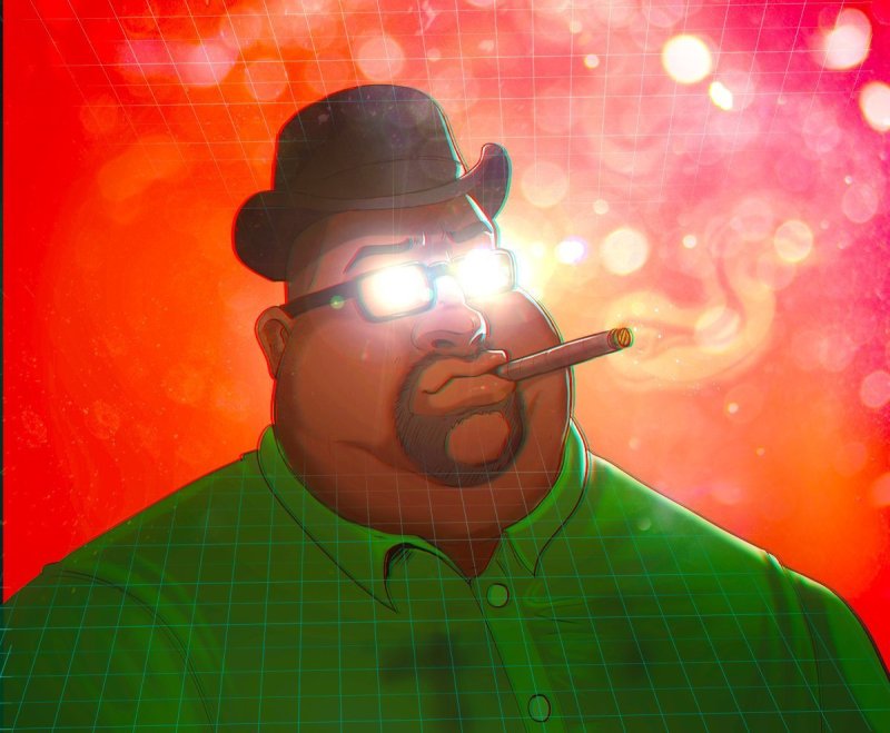 Биг Смоук арт