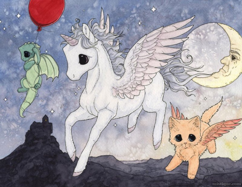 Дракон и Единорог