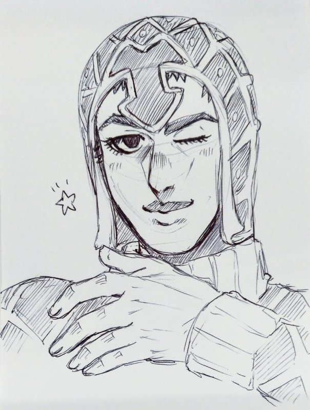 Джо Джо рисунки