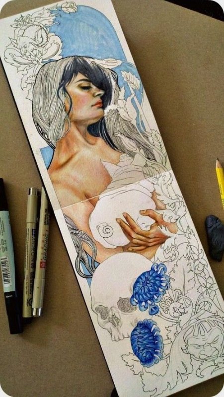 Арты для скетчбука