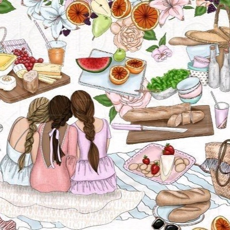 Пикник рисунок