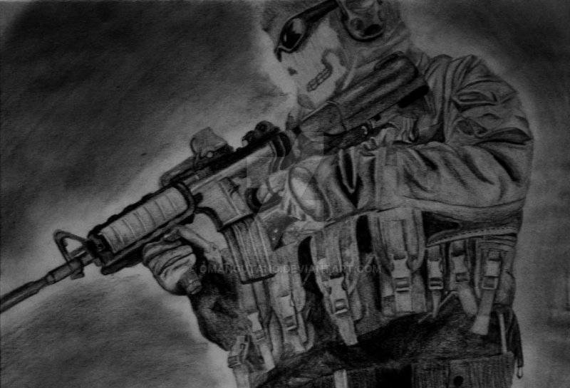 Гоуст mw2