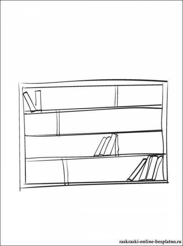 Полка книжная