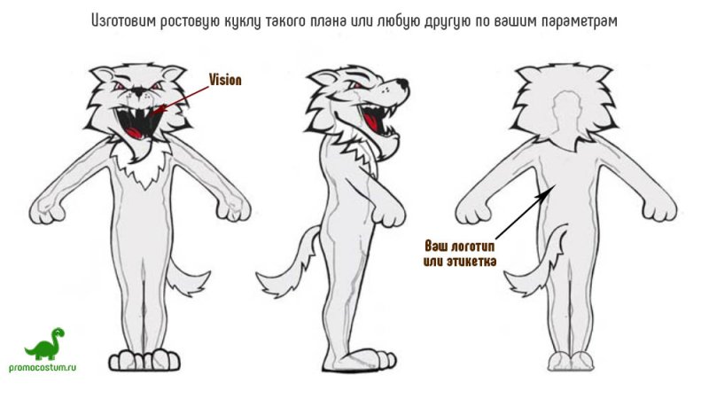 Ростовая кукла рисунок