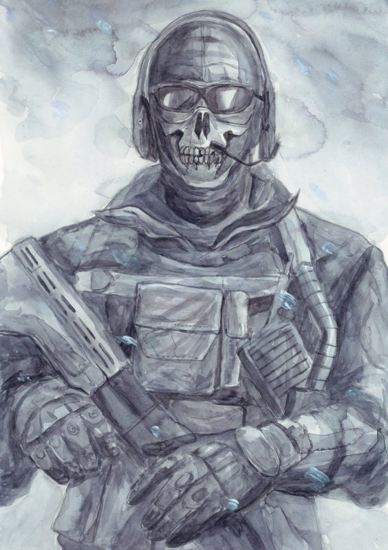 Саймон гоуст Райли Call of Duty