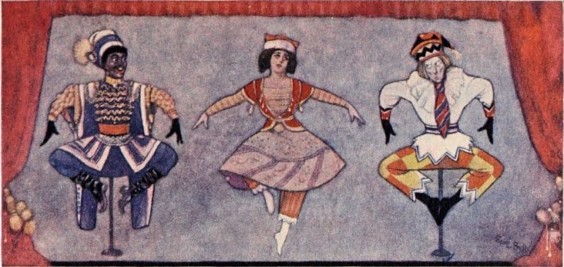 Балет петрушка петрушка балерина арап