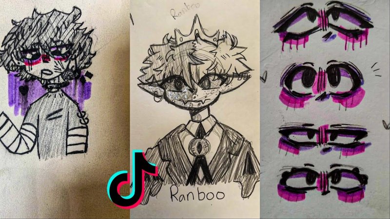 Рисунки из тик тока аниме