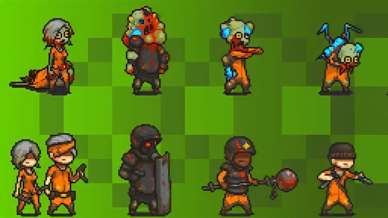 Dead ahead Zombie Warfare спрайты