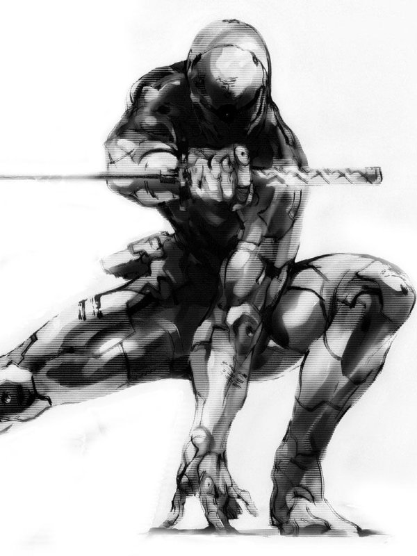 Грей Фокс Metal Gear Rising