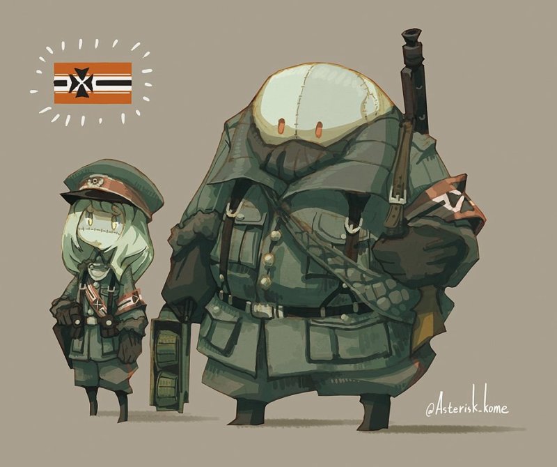 Asterisk kome арт
