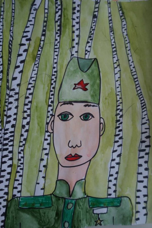 Идеи для рисунка солдату