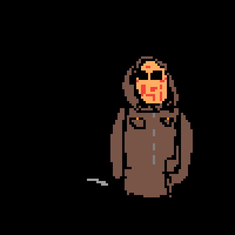 Сталкер Pixel Art