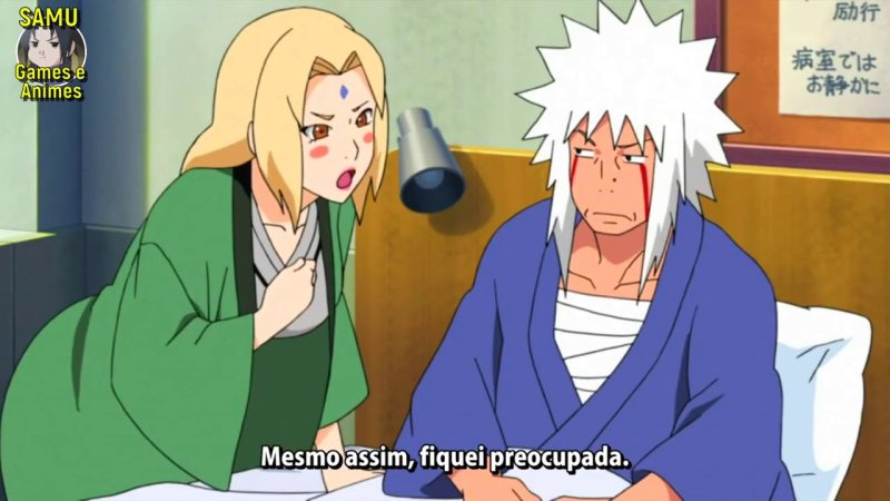 Наруто Джирайя и цунаде