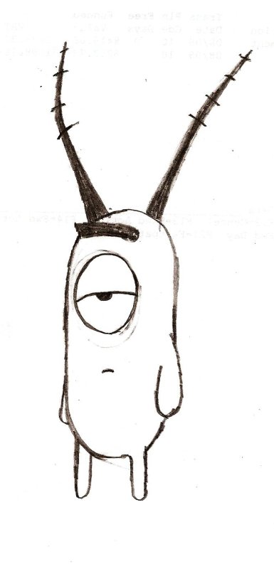 Планктон карандашом