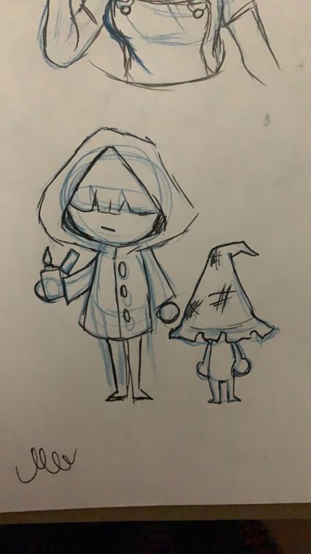 Little Nightmares раскраска