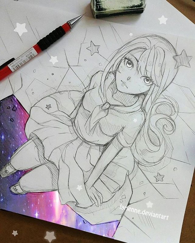 Аниме стиль рисования