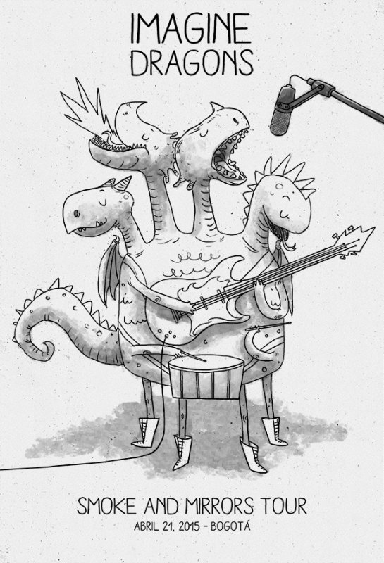 Imagine Dragons арт