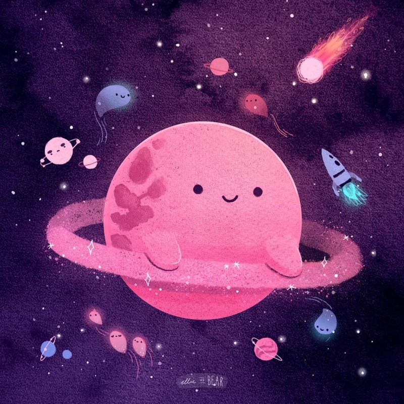 Космос рисунок