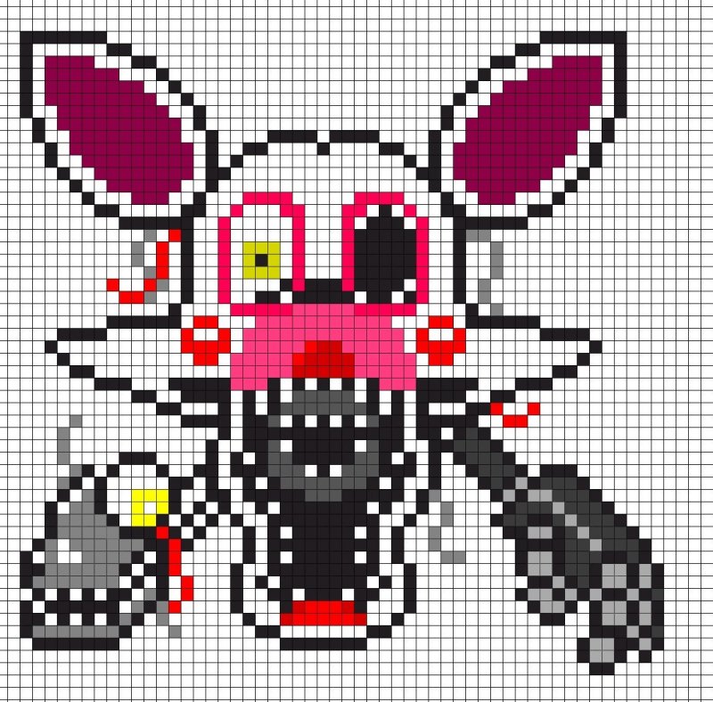 Рисунки по клеточкам ФНФ