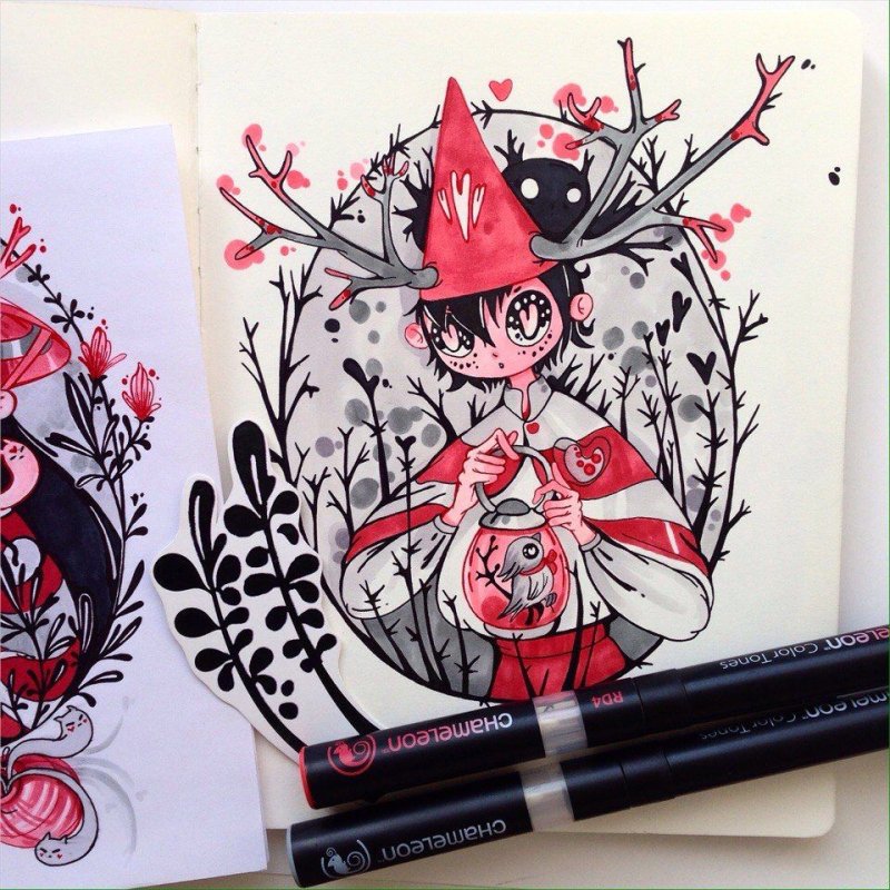 Японский стиль рисования