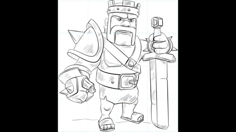 Раскраски Clash of Clans