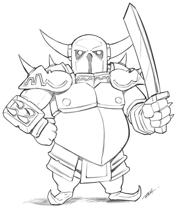 ПЕККА из Clash of Clans