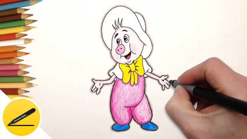 Фунтик рисунок карандашом
