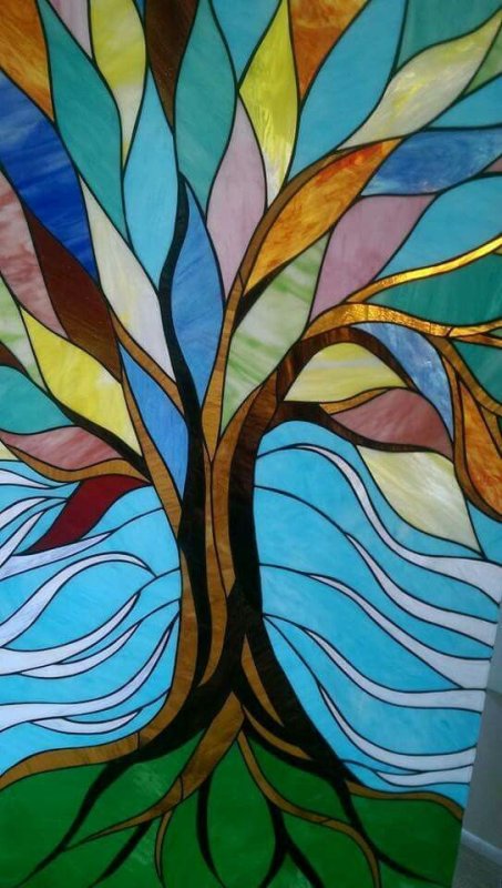 Витражное рисование для детей